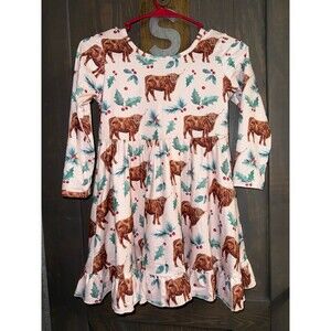 GIRLS CHRISTMAS COWS